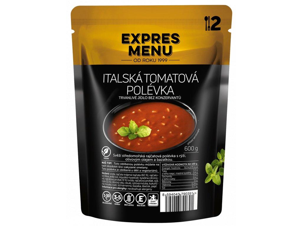 Italská tomatová polévka