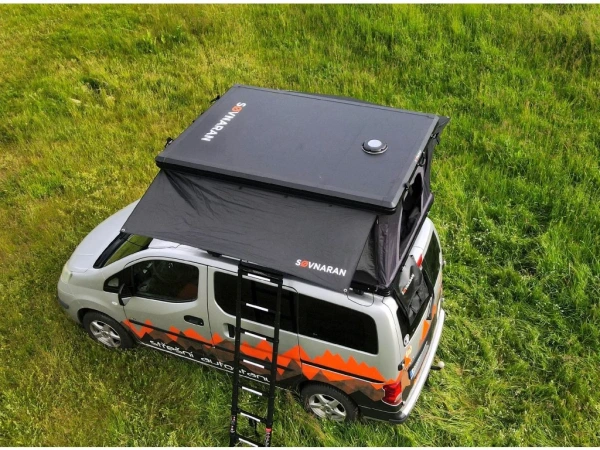 Expediční hliníkový autostan NoHelp XL 145 1