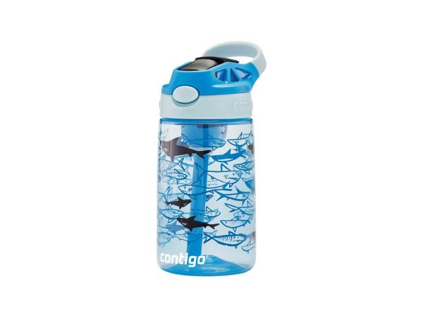 Contigo Dětské lahve/Easy Clean 420 ml Blue Sharks, modrá