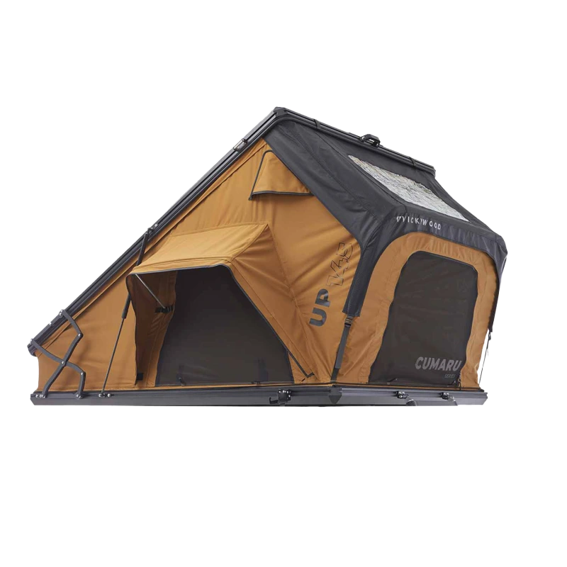 Hliníkový trojúhelníkový střešní stan CUMARU UP 145, YELLOW 5