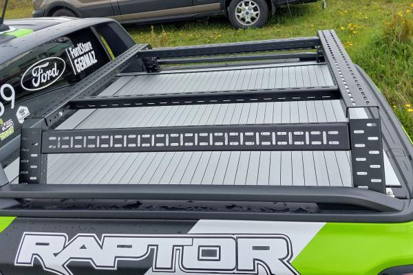 Nosiče postele/korbu Ford Ranger Raptor a Wildtrak 2022 – na krátkou montáž na roletu MT