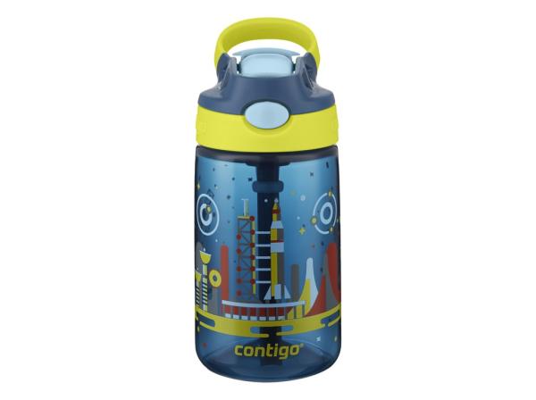 Contigo Dětské lahve/Gizmo Flip 420 ml Blue Nautical Space, barevná