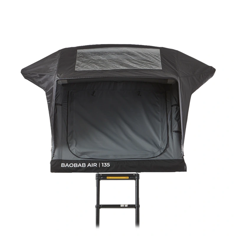 Nafukovací skládací střešní stan BAOBAB AIR 135 GREY 4