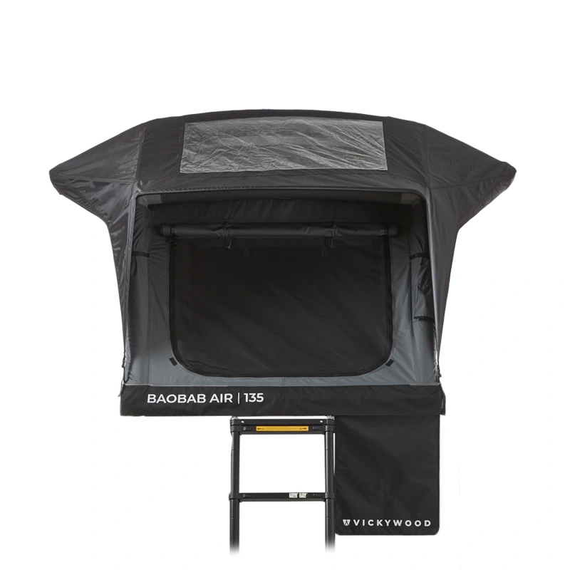 Nafukovací skládací střešní stan BAOBAB AIR 135 GREY 7